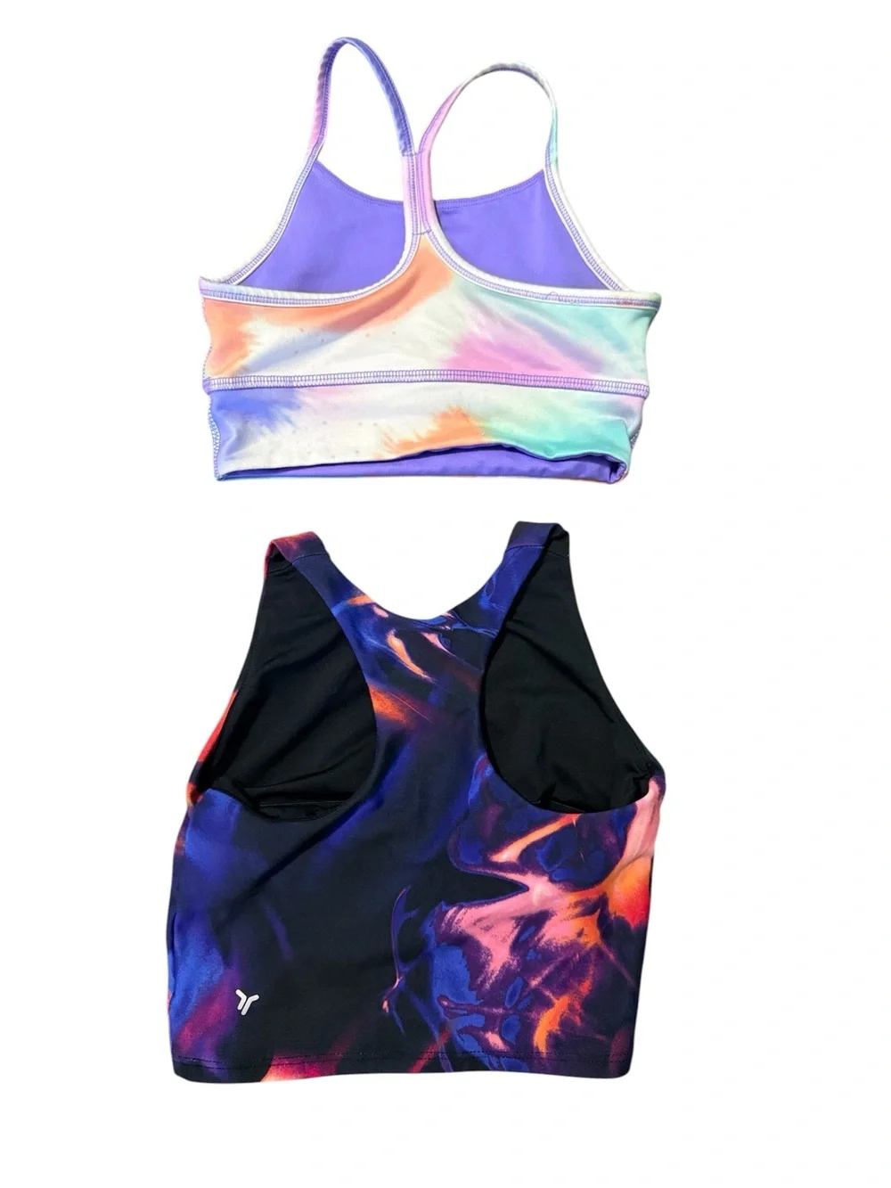 Old Navy Active & Athletic Works Racerback Girls Sports Bra Bundle Size Small
